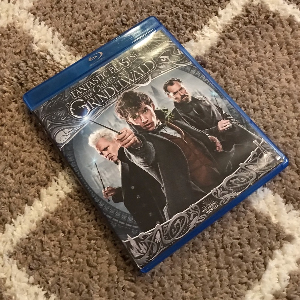 Bundle 2/$10 WB Harry Potter Fantastic Beasts Crimes Grindelwald DVD Movie Case